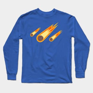 Asteroid Space Comet Long Sleeve T-Shirt